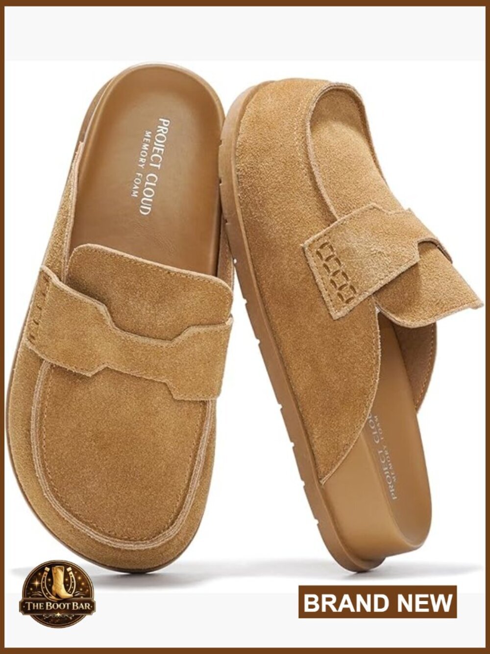 Genuine Leather Mules & Clogs for Women - Arch Support Non Slip